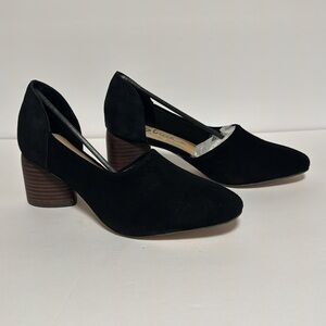 Sbicca Volin Chunky Heel Suede Leather